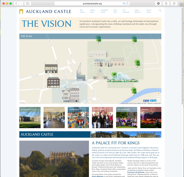 Auckland map homepage